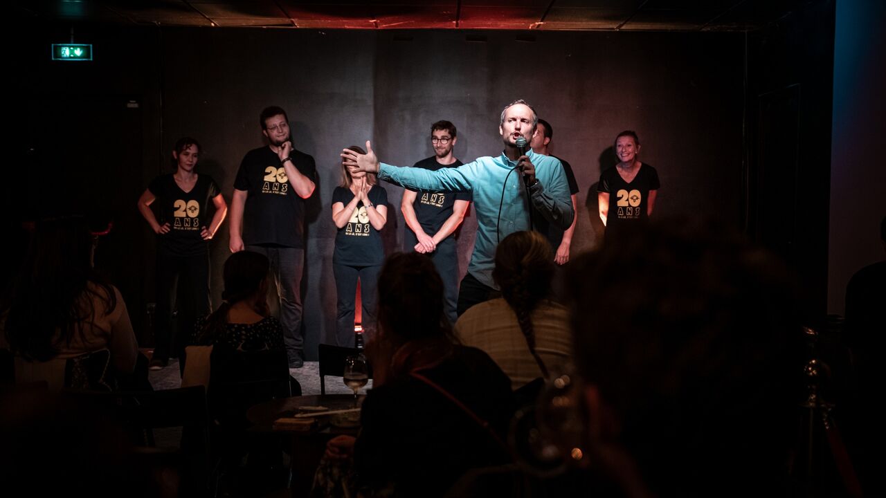 Cabaret d'impro théâtrale — artistes : @lide2cergy - crédit : @chloecrepelphotographe