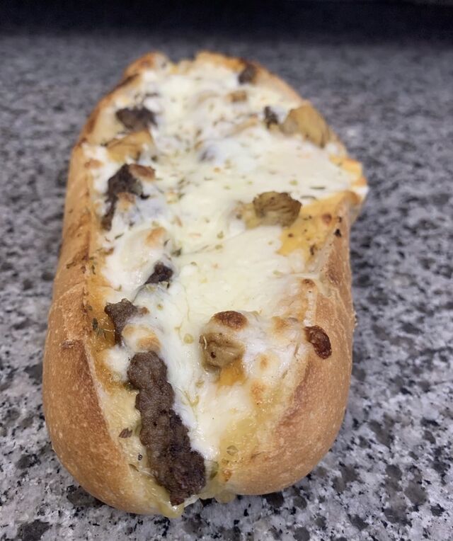 Notre baguette farcis grillé au four !