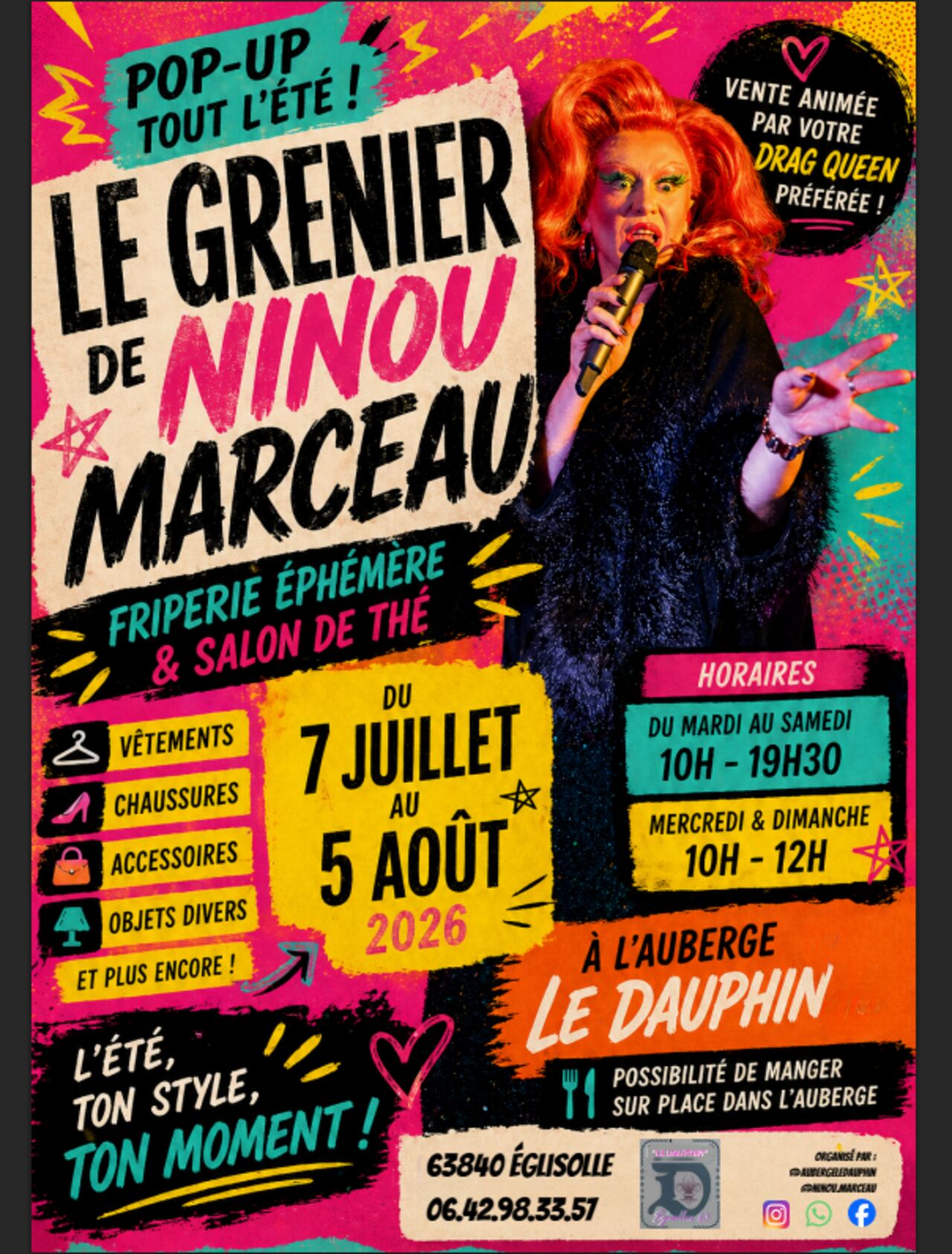 LE GRENIER DE NINOU MARCEAU
