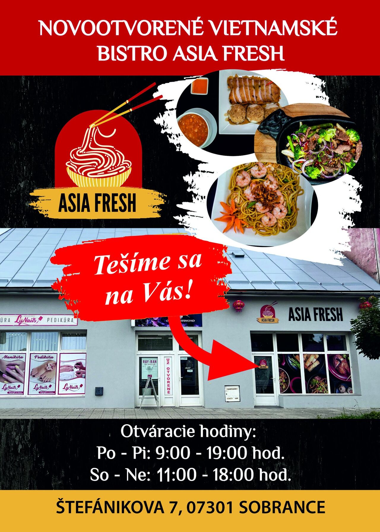 🎉Srdečne Vás vítame na oficiálnej stránke nášho bistra ASIA FRESH!🎉
