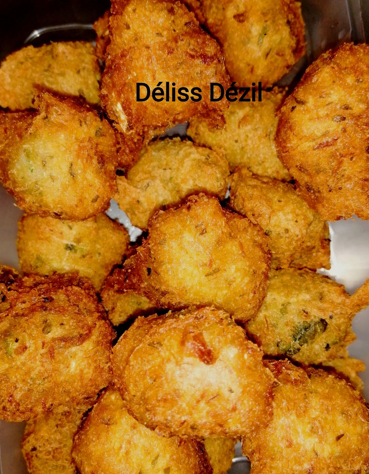 Accras de morue maison