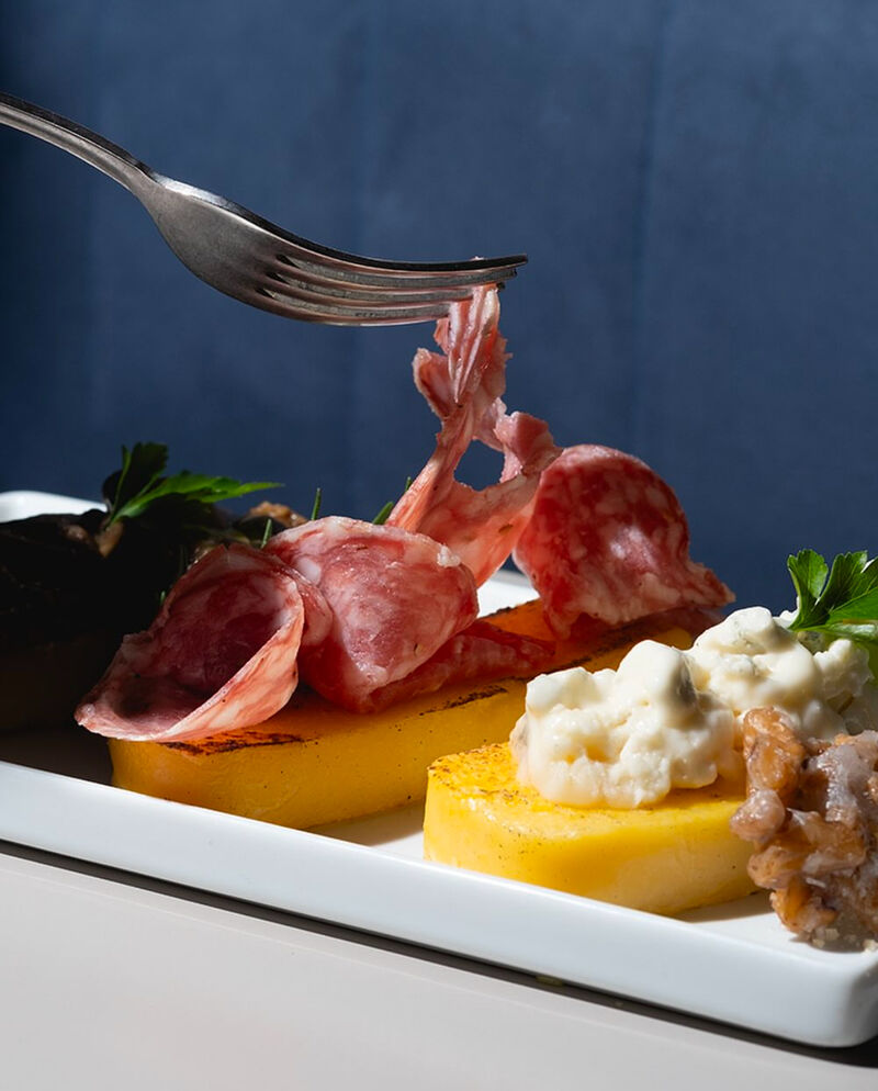 TRIS DI POLENTA BRUSTOLÀ