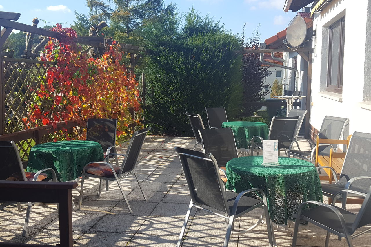 Unsere Sommerterrasse