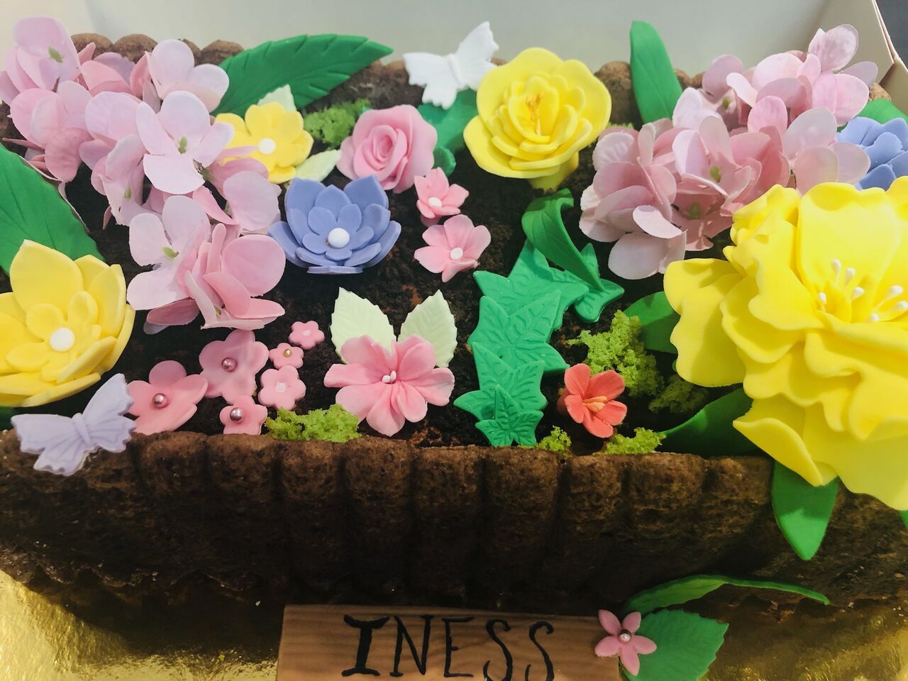 Charlotte Chocolat, façon Jardinière