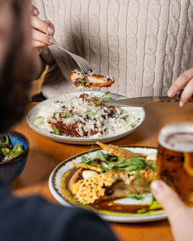 Frango Katso e Couve-flor