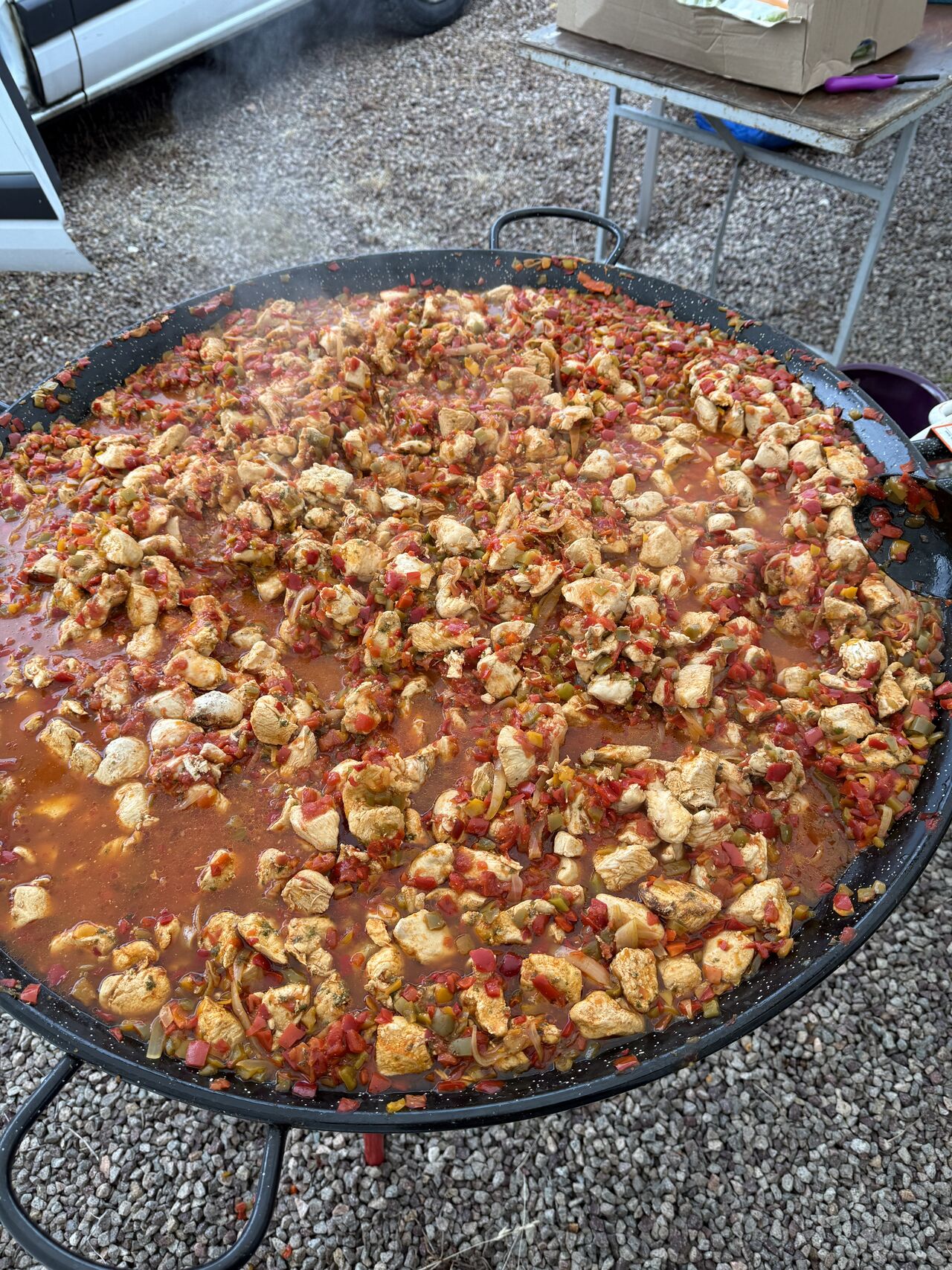 Poulet Basquaise Géant 240 couverts 