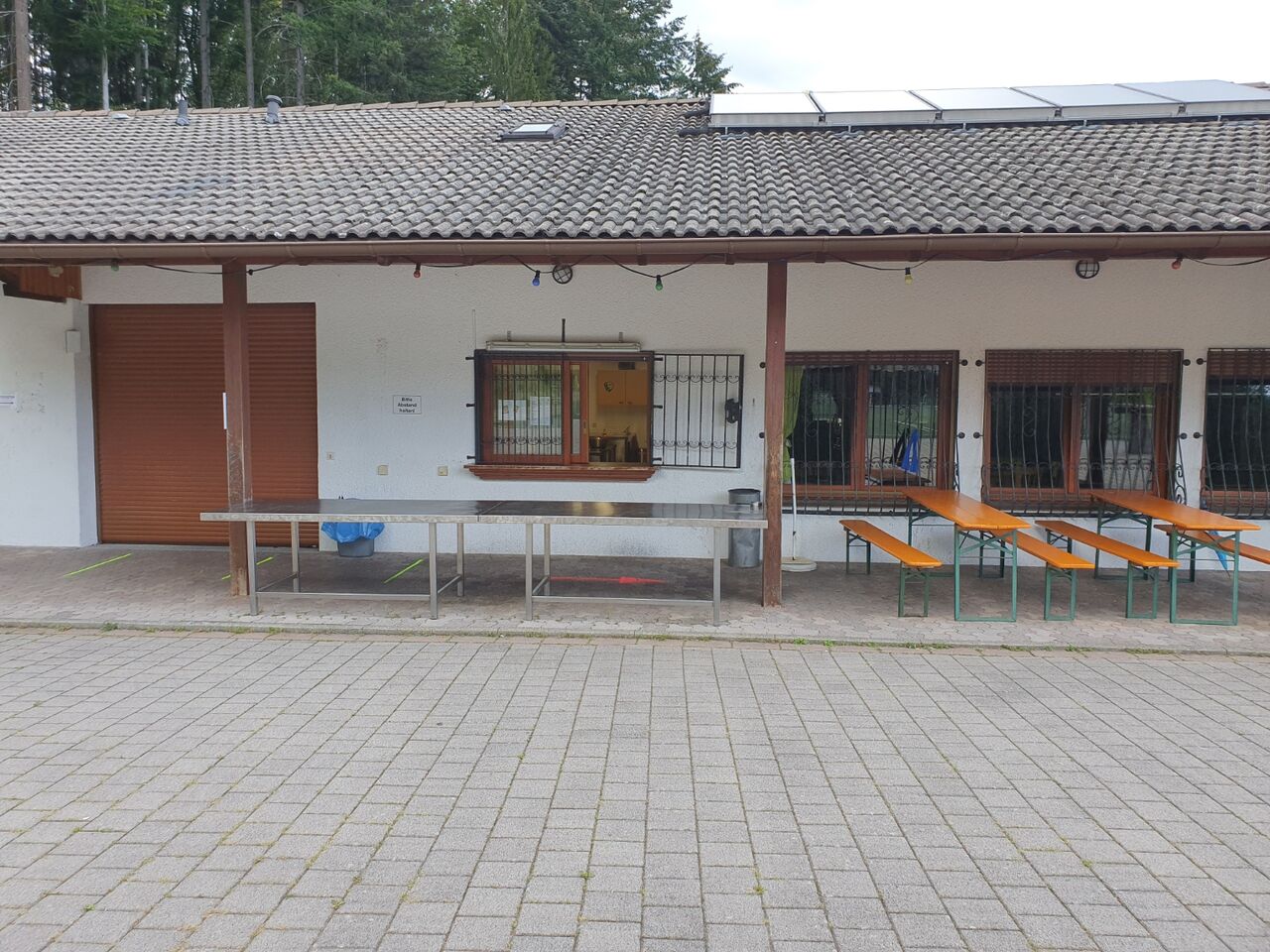 Aussenansicht Sporthaus