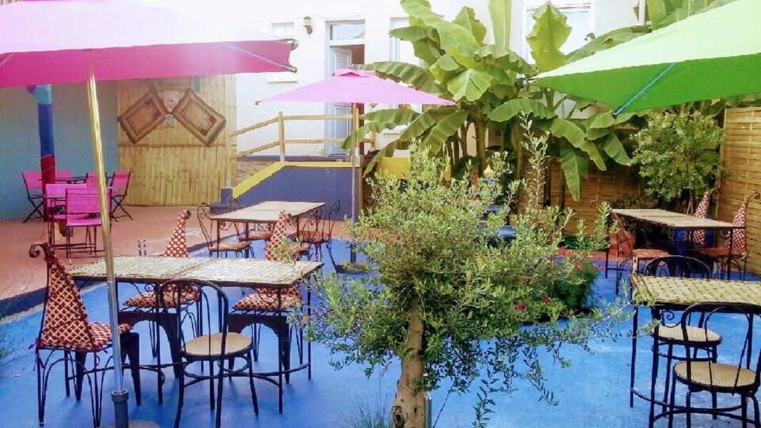 Jardin intérieur des jardins de majorelle