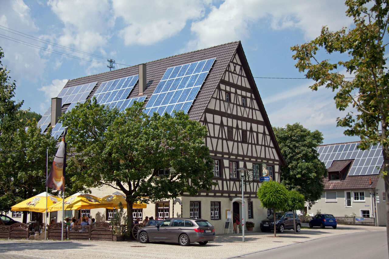 Gasthof Adler mit Biergarten