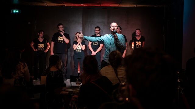 Cabaret d'impro théâtrale — artistes : @lide2cergy - crédit : @chloecrepelphotographe