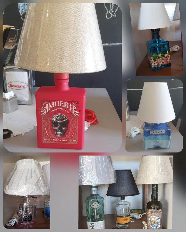 QUANDO FINISCE IL GIN... LA BOTTIGLIA LA TRASFORMIAMO!