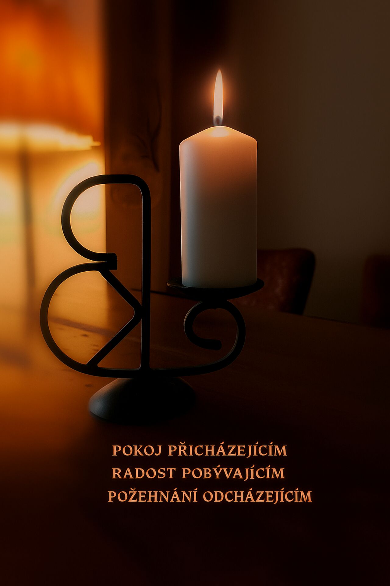 Zastav se chviličku, nech svět jít. Přijď.. jenom tak být.