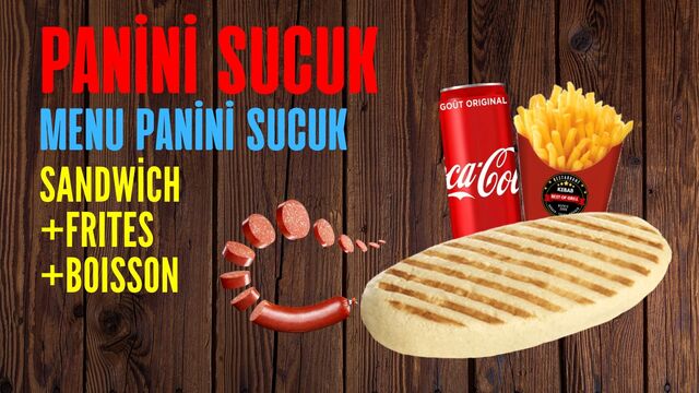 MENU PANINI SUCUK