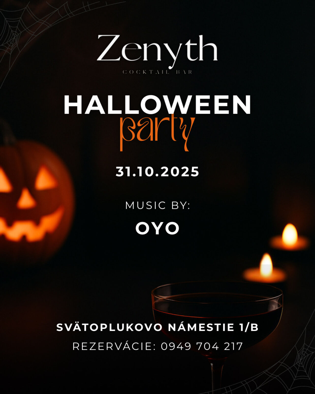 Halloween v Zenyth bare - 31.10.2025