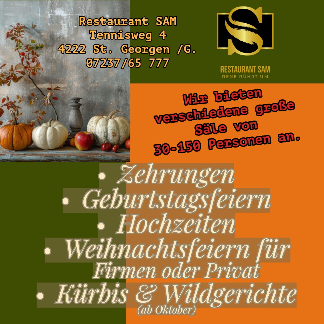 Du suchst nach einer geigneten Lokation für deine Feier ? Wir haben sie!