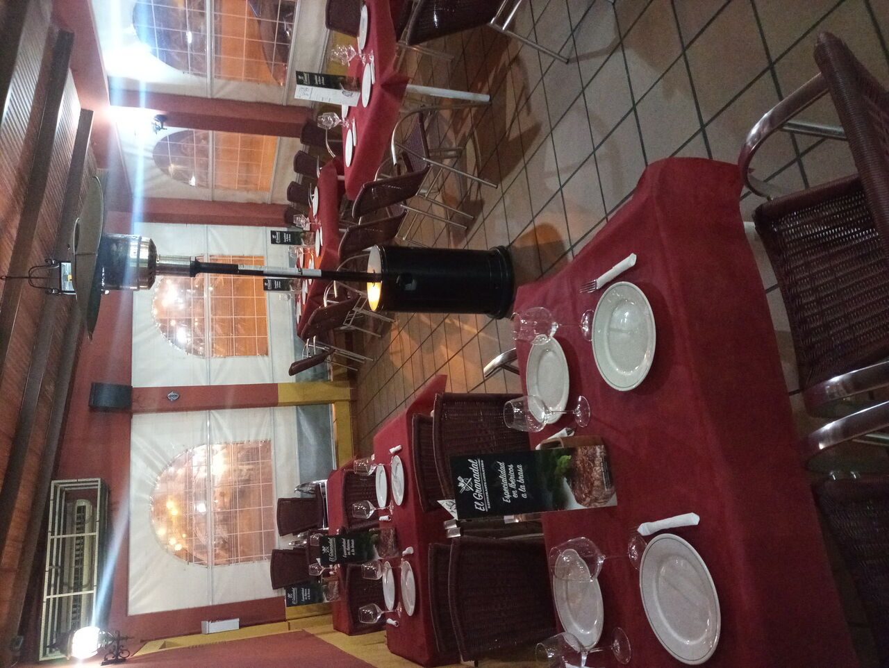 NUESTRA TERRAZA LISTA PARA RECIBIR COMENSALES