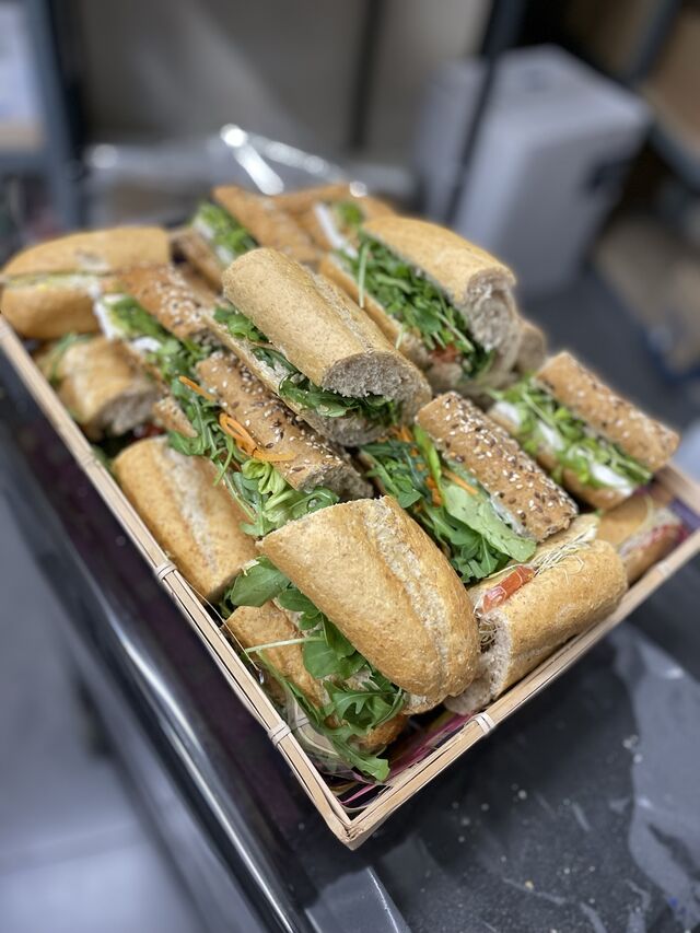 Assortiment stokbroodjes in 3 stukjes