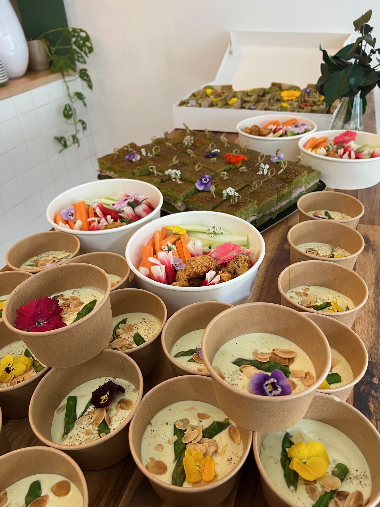 verrines et sandwichs 