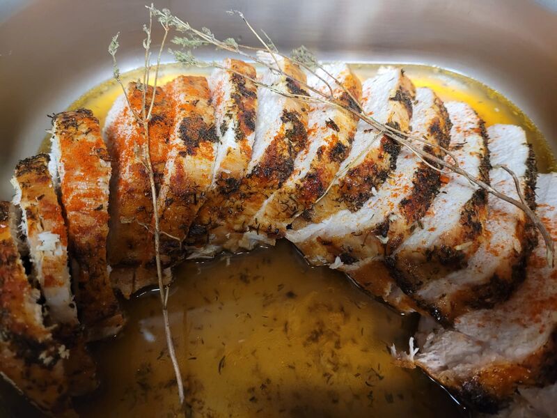 Cotlet de porc la cuptor cu toate mirodeniile...