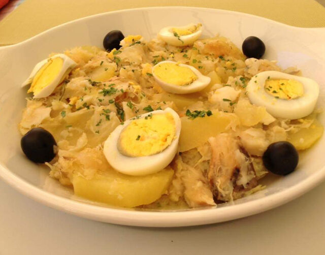 Bacalhau à Gomes de Sá 