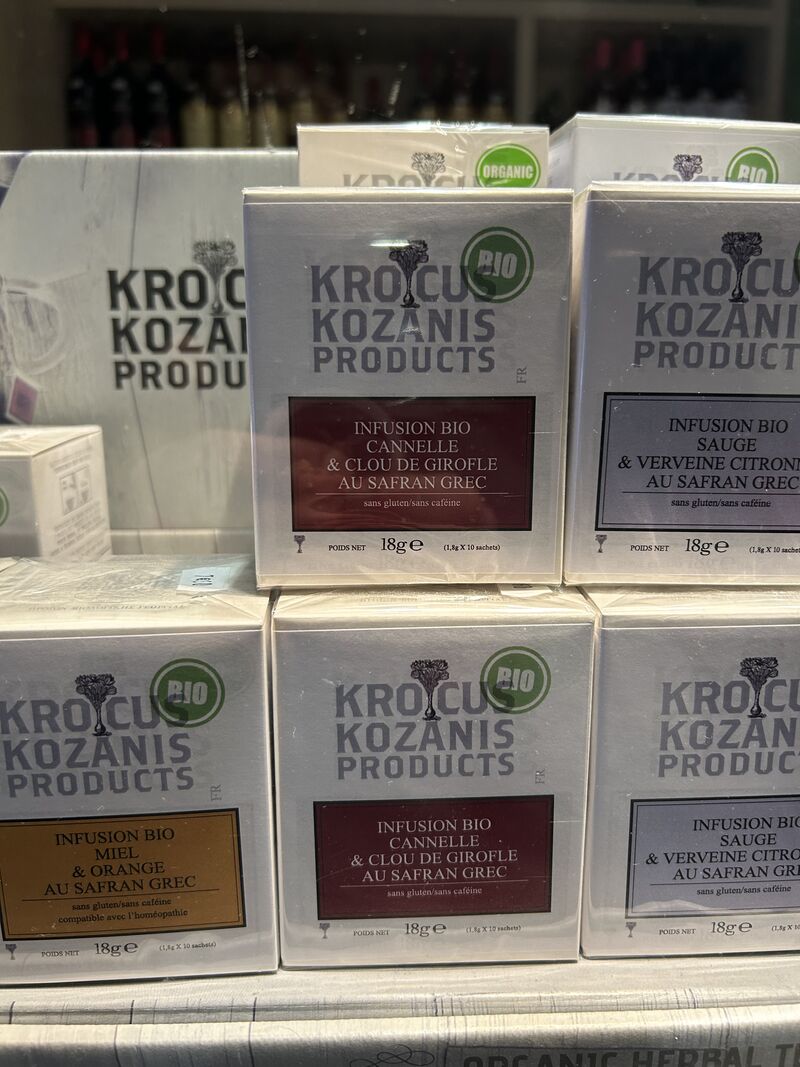 Les infusions au safran 