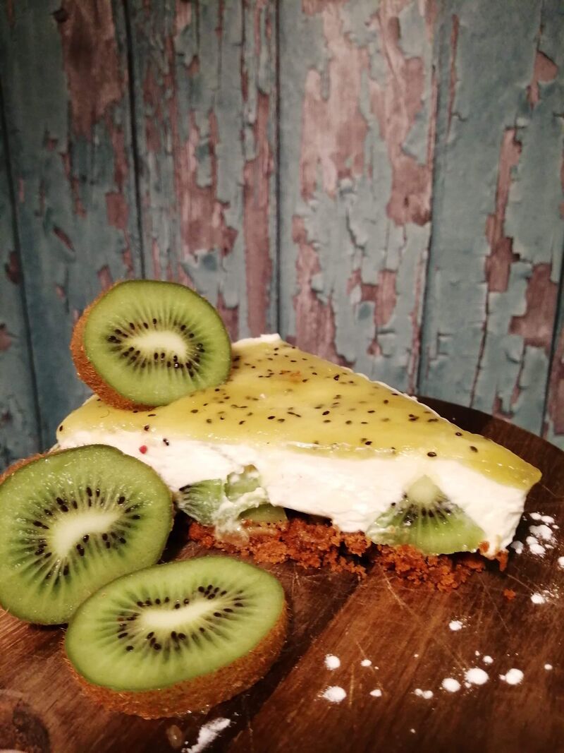 Cheesetarte kiwi