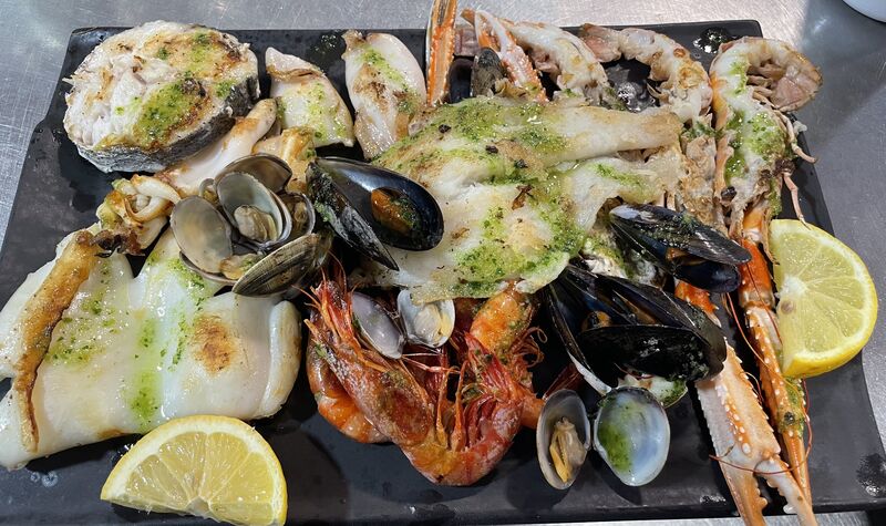 Parrillada de pescado 