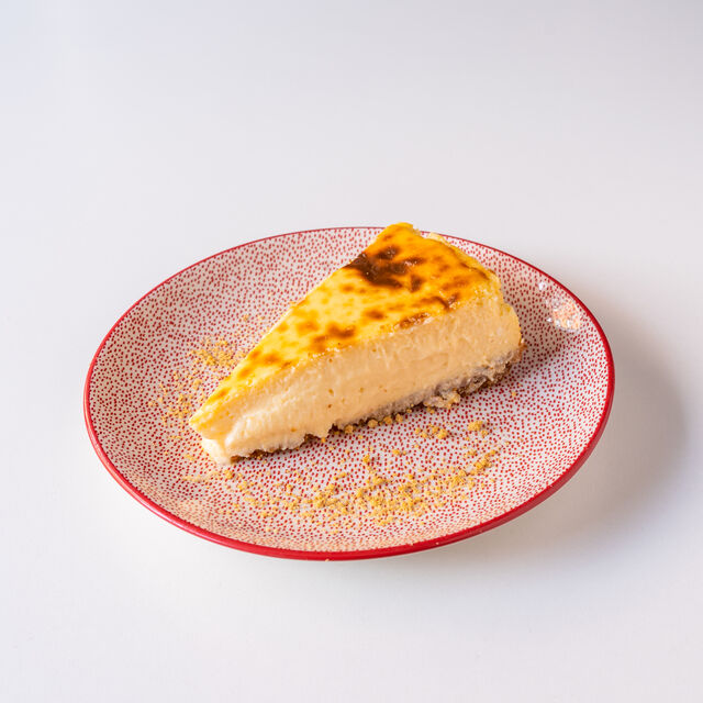 Tarta de queso estilo La Viña