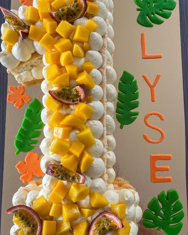 Number cake anniversaire 