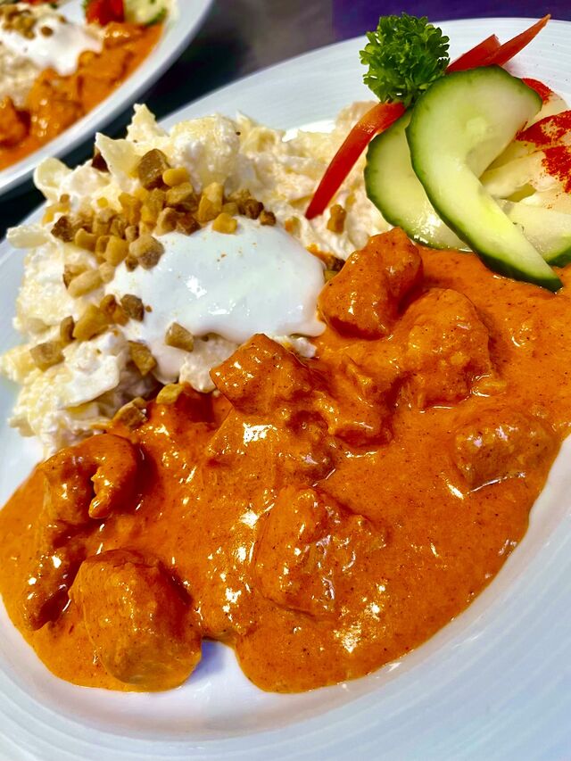 Harcsapaprikás Túrós csuszával 