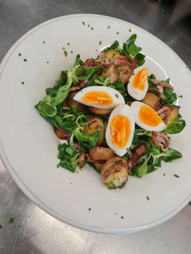 Rustikaler Feldsalat