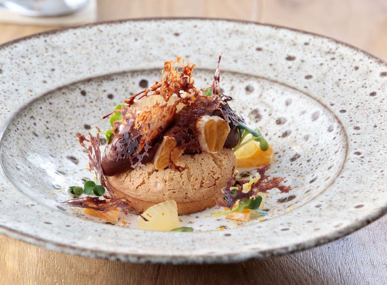 Chocolat Grand cru aux agrumes, financier