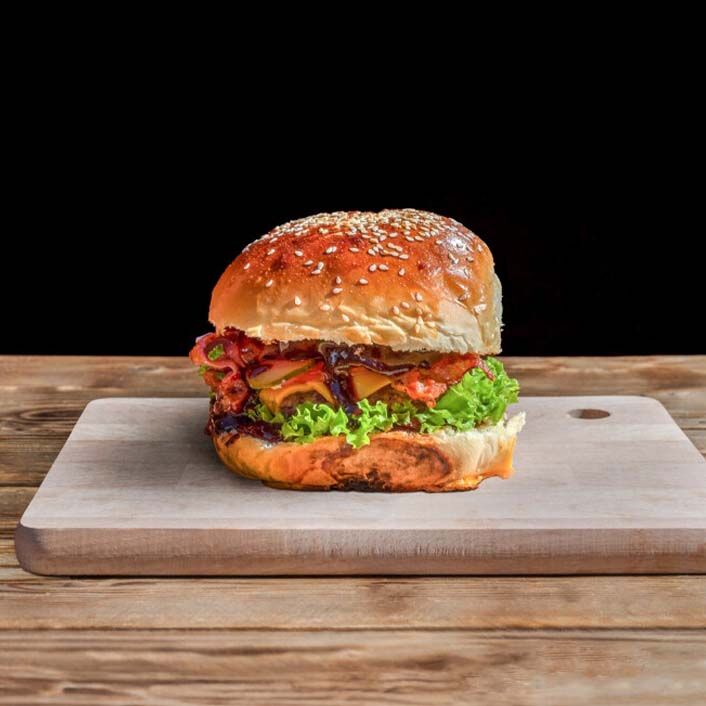 Burger opona grillowana