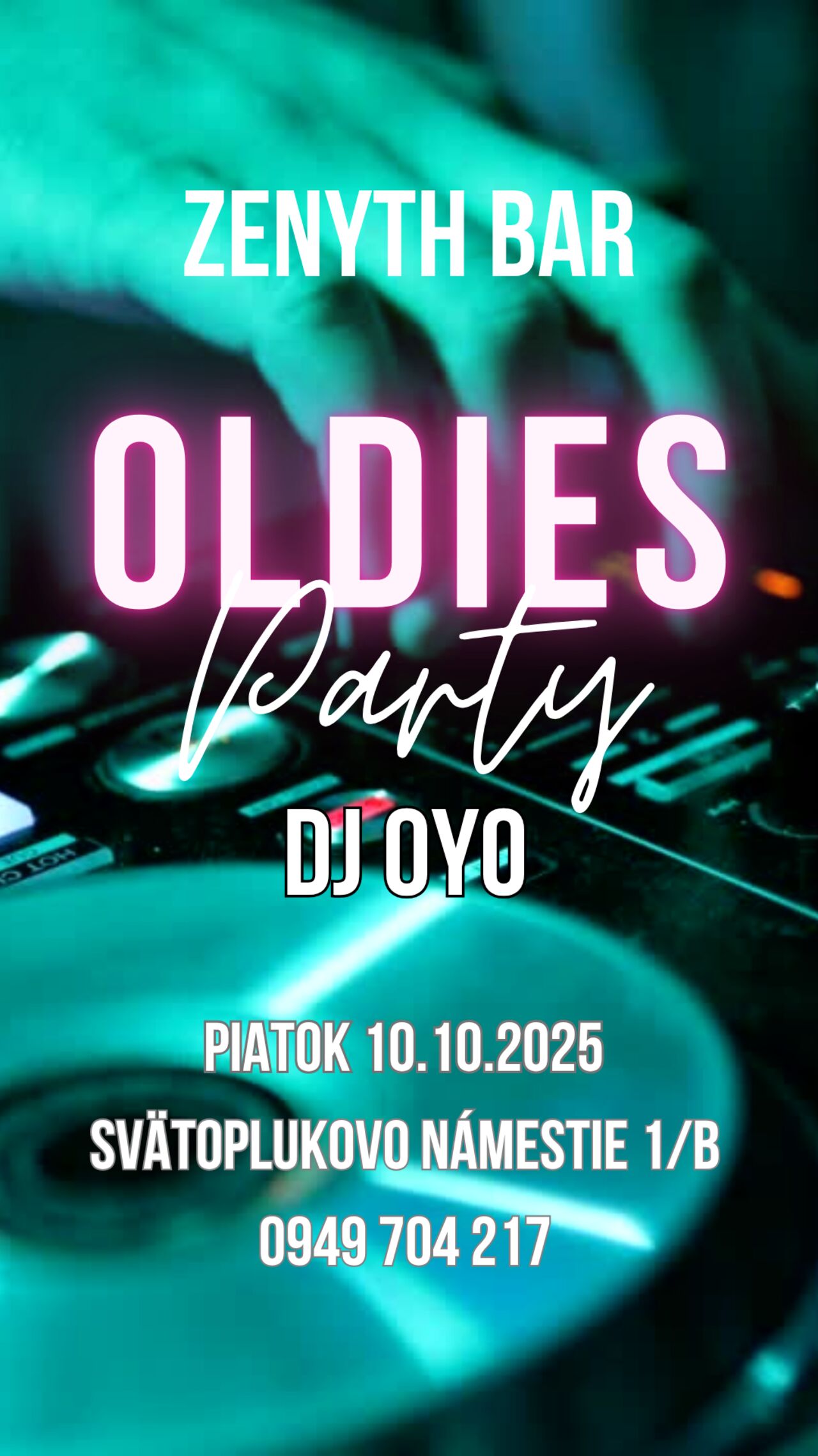 Oldies Párty Piatok 10.10.2025