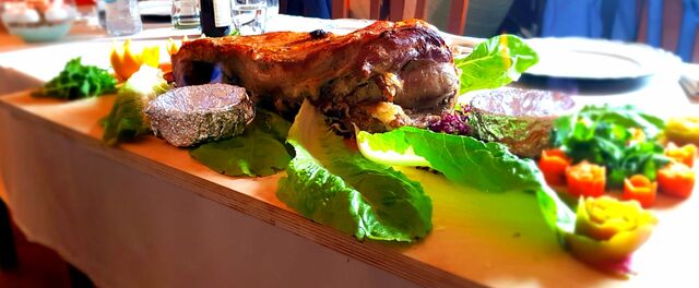 Coscio di Vitello in bella vista