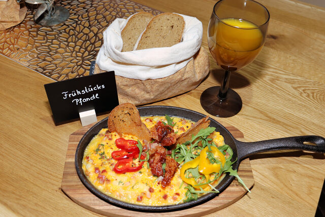 a Eierspeis kann nie schaden