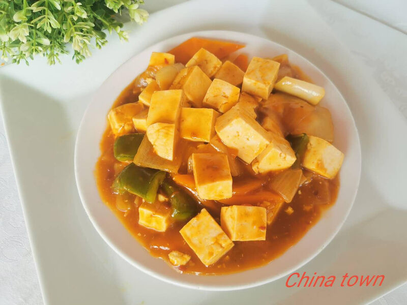Mabo toufu (picante）