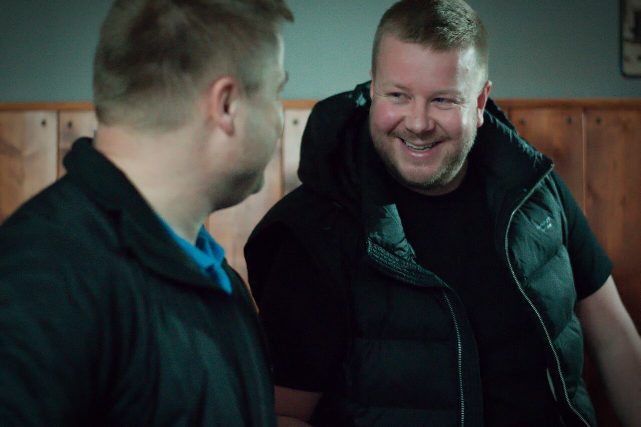 O. Brudna - provozovatel restaurace, P. Oulehle specialista rozvoje obchodu Plzeňského Prazdroje