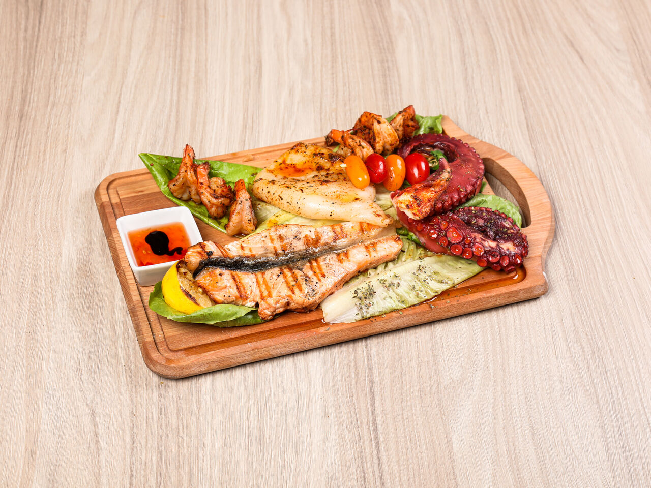 Mix owoców morza dla dwóch osób