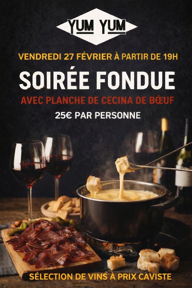 Soirée fondue savoyarde !