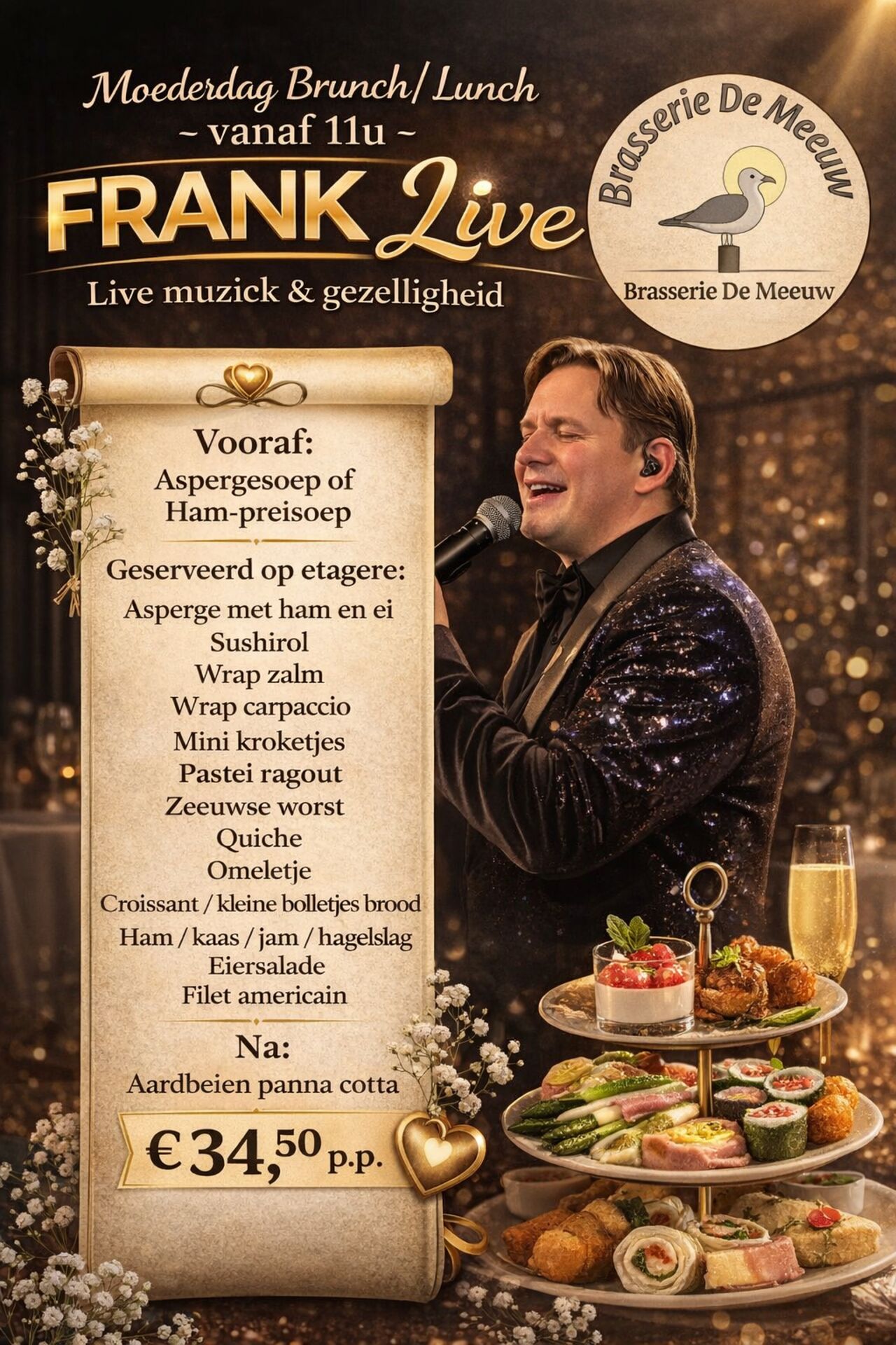 Zondag 10 mei live muziek