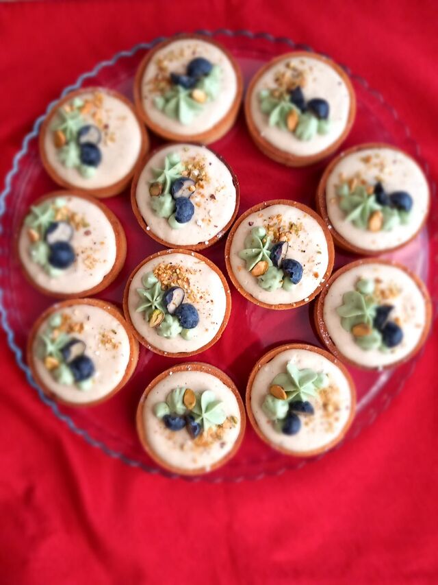 Tartaletki pistacjowe