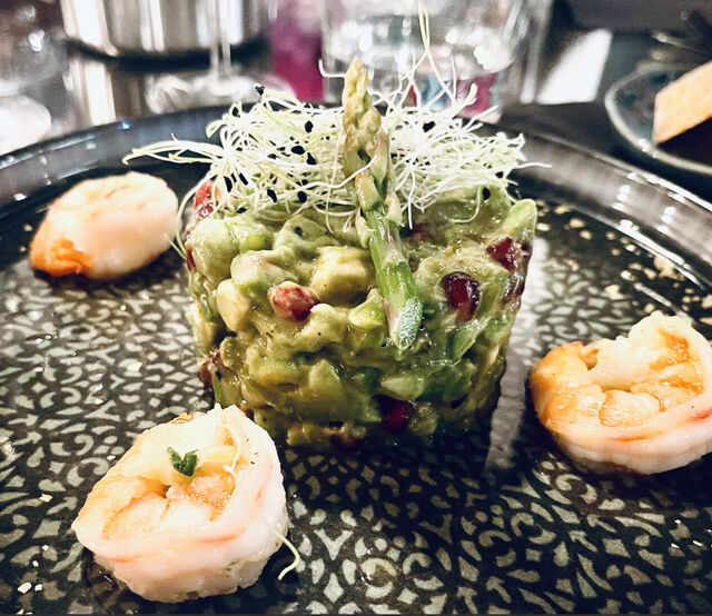 Ein Lieblingsgericht vieler Gäste: Avocado-Salat - in verschiedenen Variationen