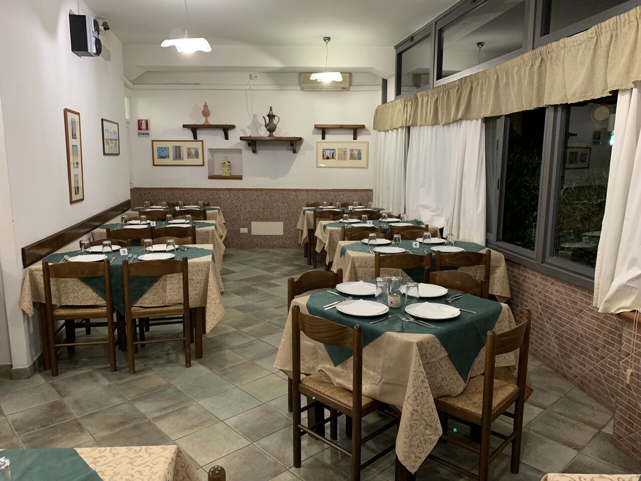 La sala interna