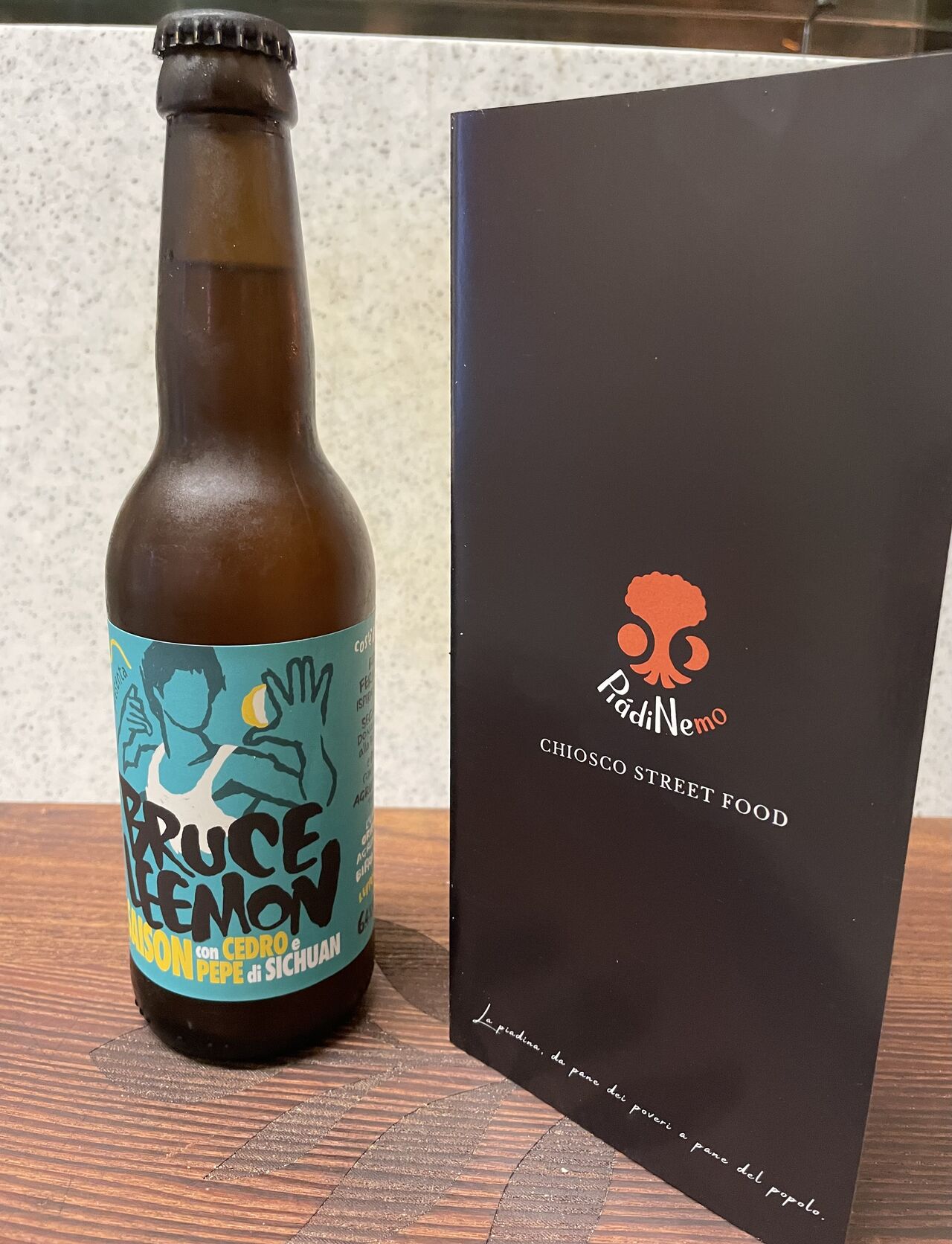 La nostra birra speciale cedro pepe del birrificio BIRRADIMEZZO