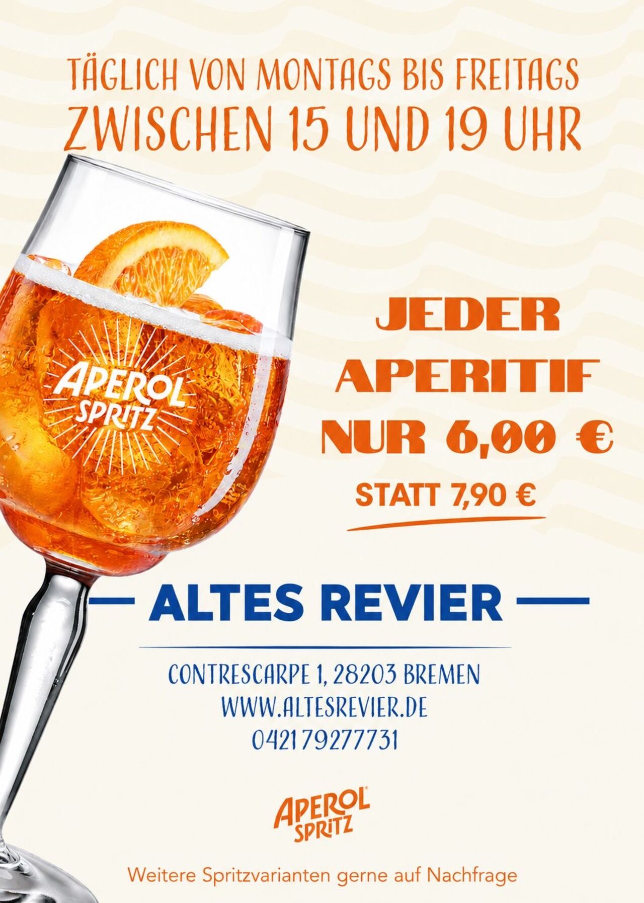 🍹 Aperitivo im Altes Revier 🍹