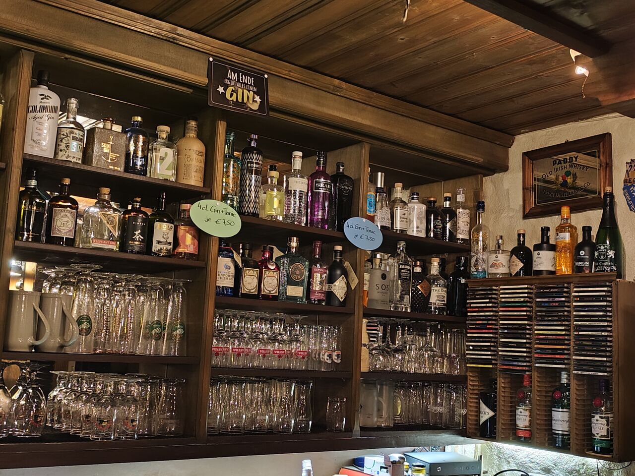 Ein kleiner Teil unserer Bar 