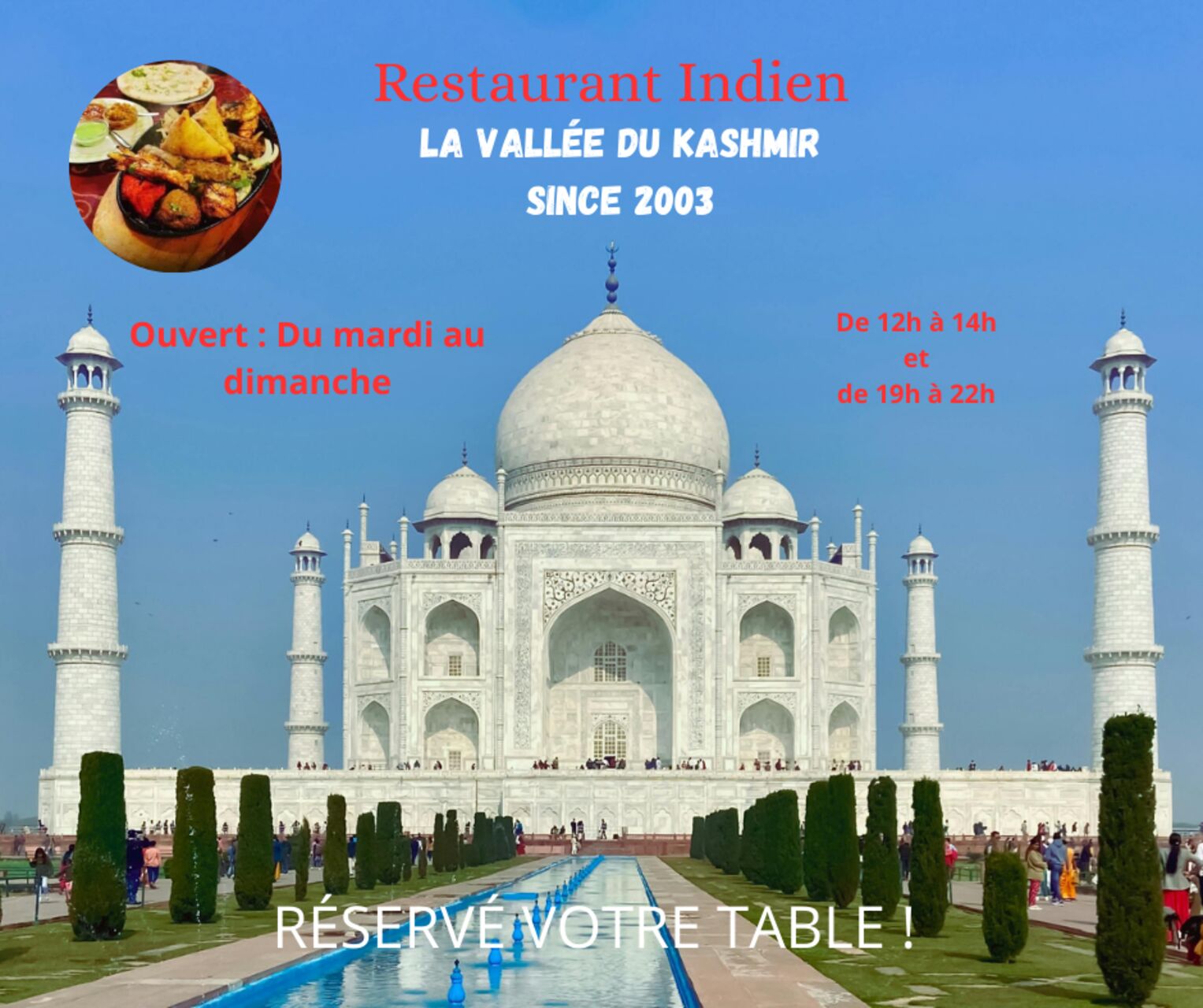 Restaurant Indien à Boulogne-su⁠r-Mer – La Va​llée du Kashm‍ir (Halal & Tr‌aditionnel)