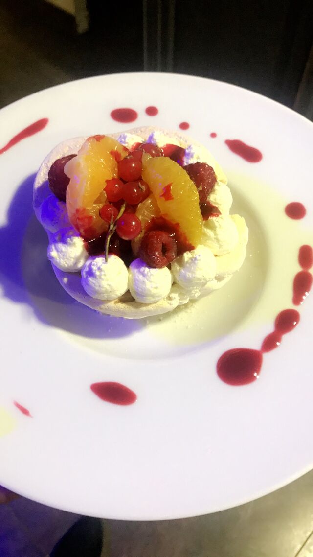 Pavlova de la pâtissière