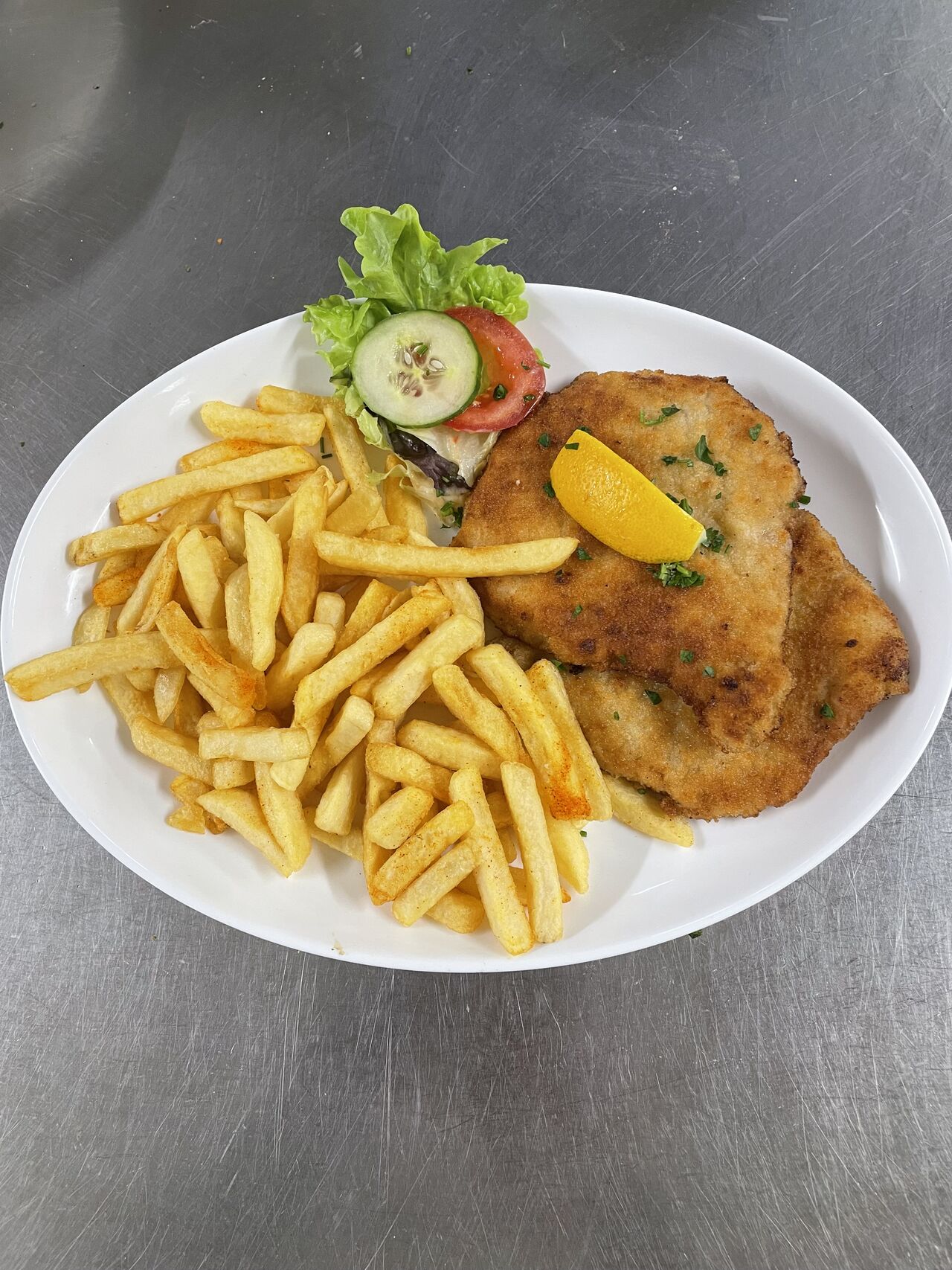 Paniertes Schnitzel